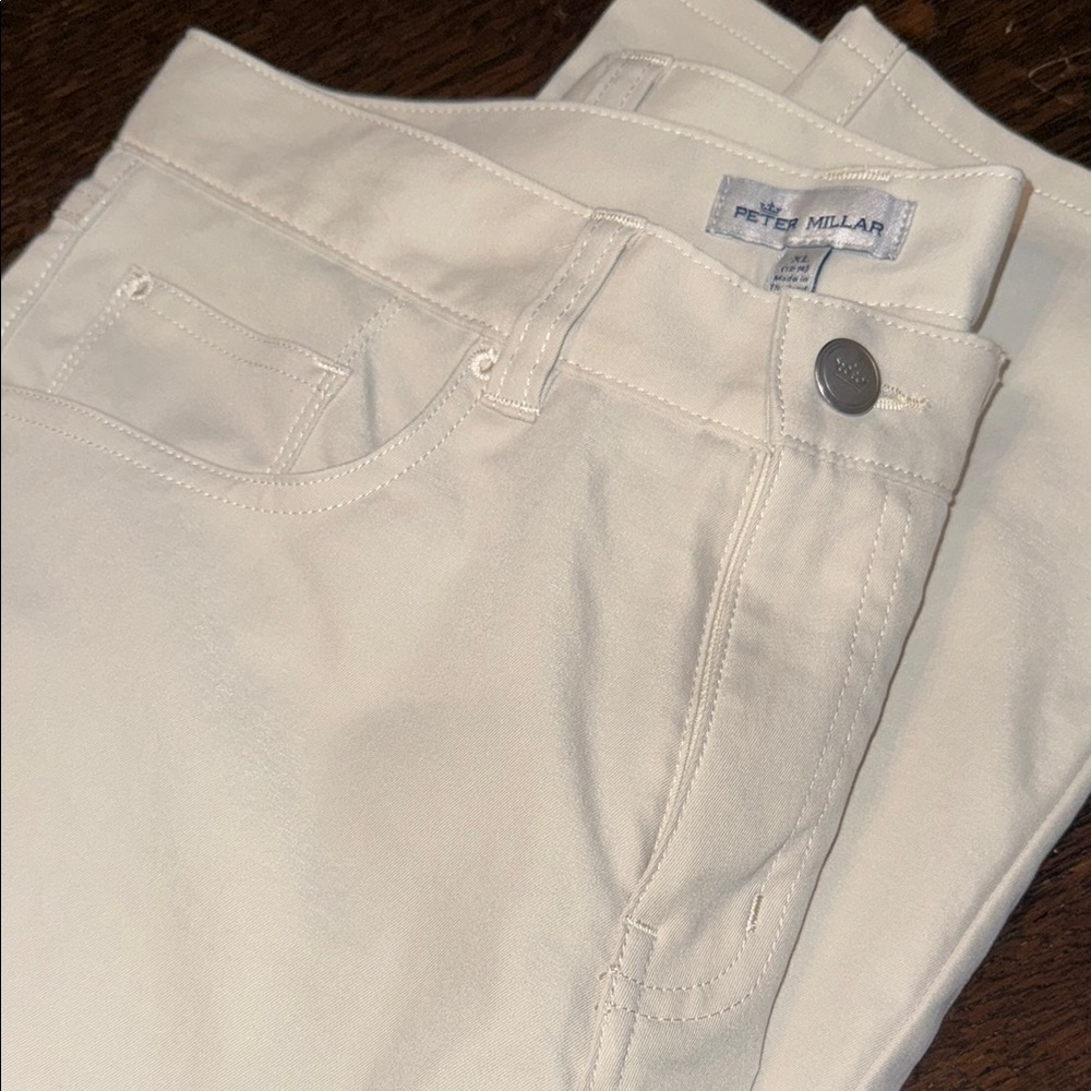 Peter Millar Boys 13-14 light khakis
